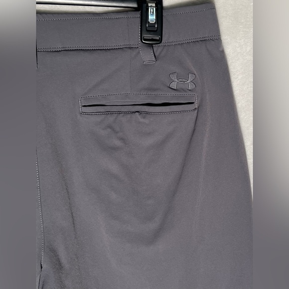 Under Armour Shorts Mens 34 Gray Performance Heatgear Golf Outdoor Casual - Picture 3 of 9
